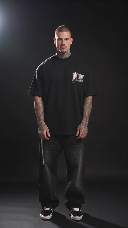 BLACK MINIMARISUTO SAKURA T-SHIRT