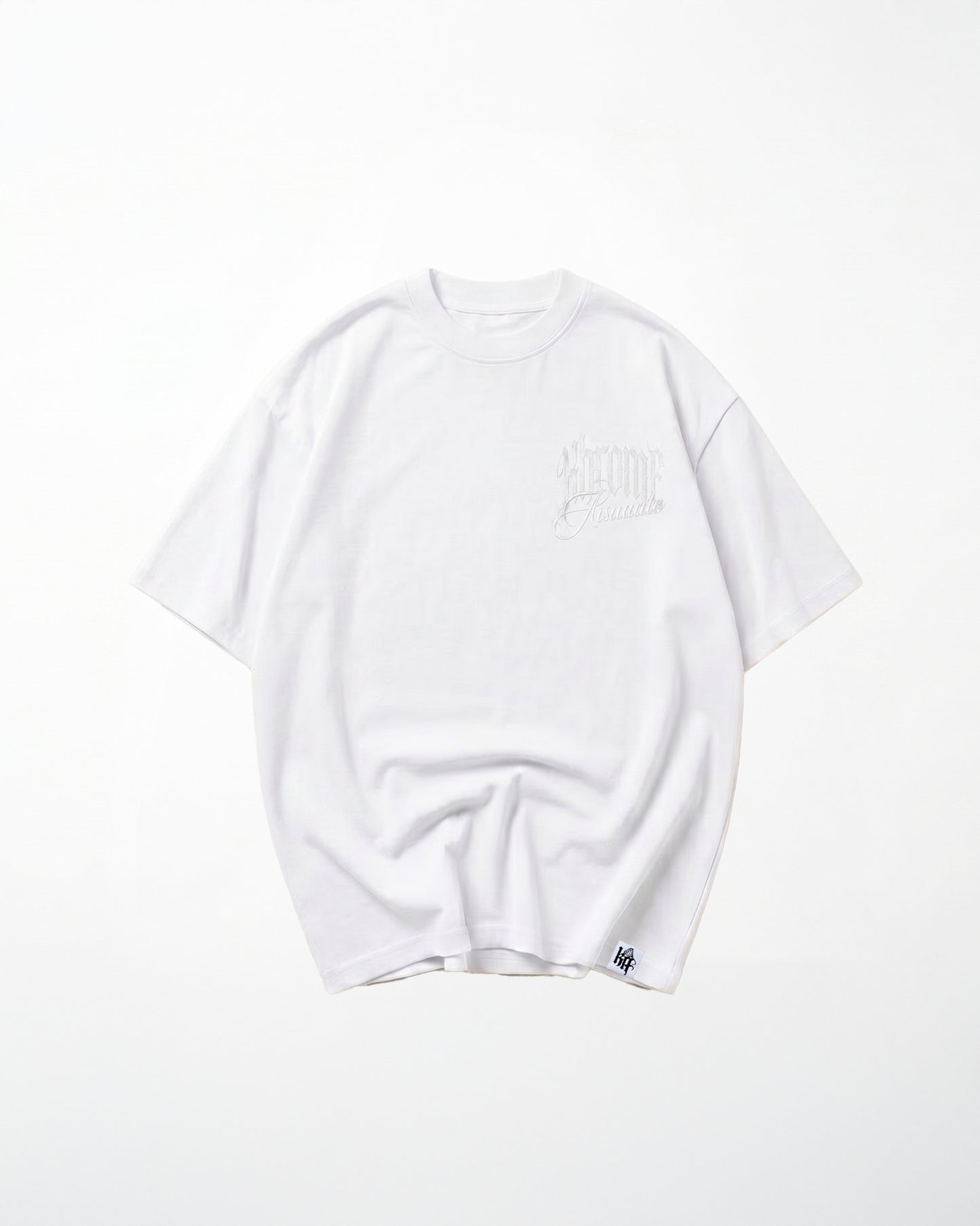 WHITE MINIMARISUTO T-SHIRT