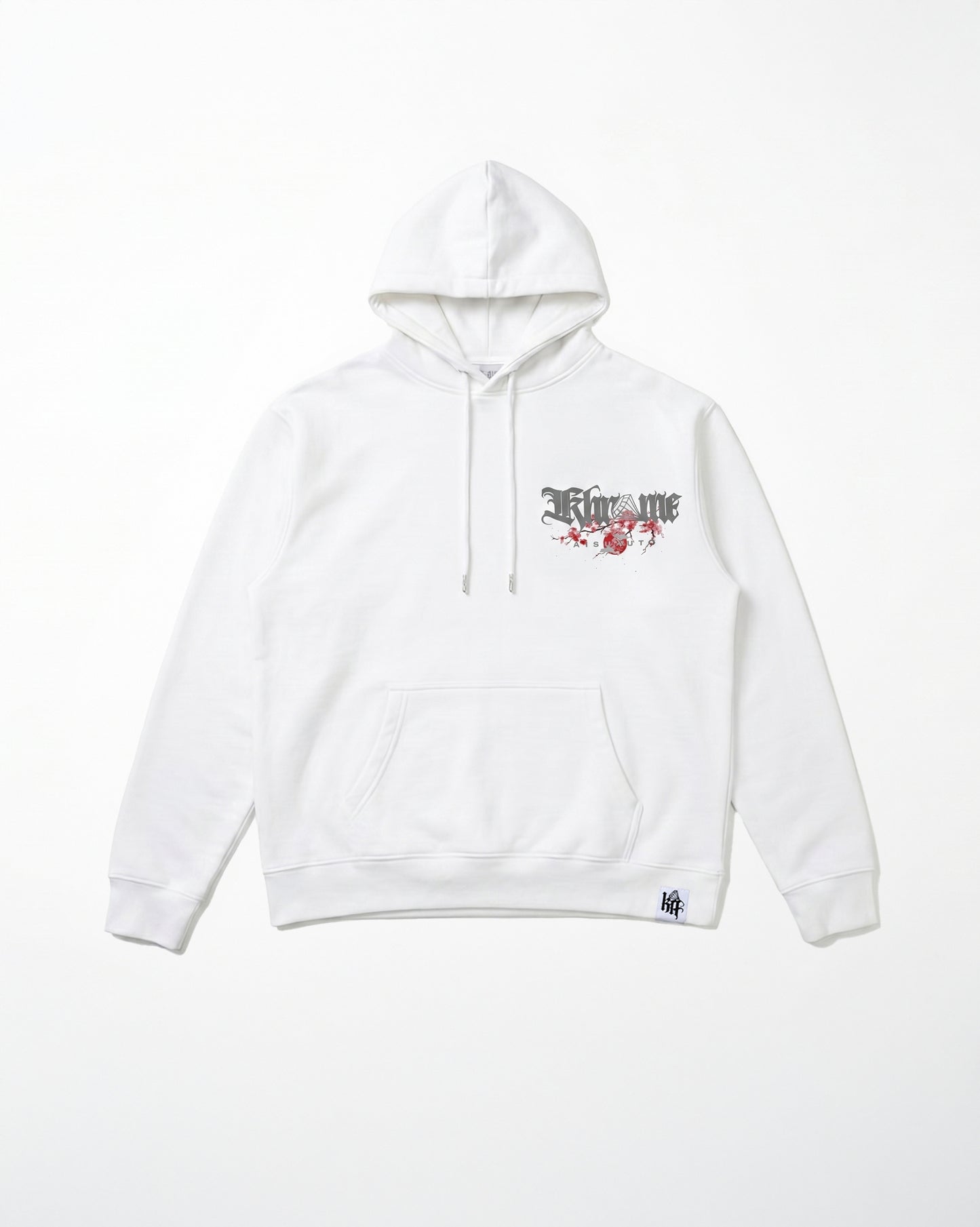 WHITE KUROMU SAKURA HOODIE