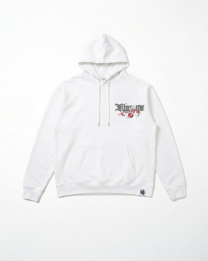 WHITE KUROMU SAKURA HOODIE