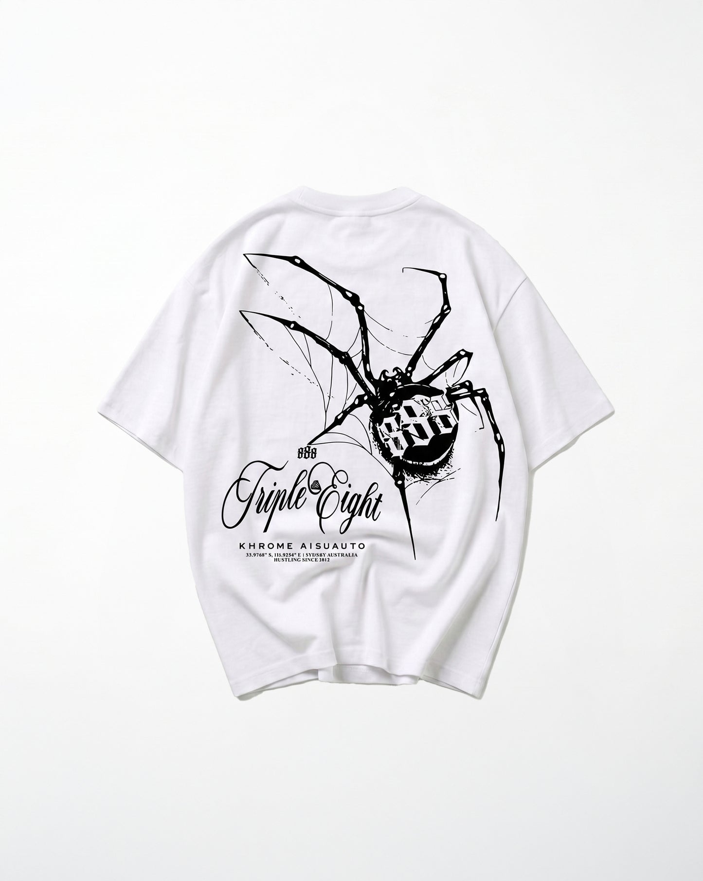 WHITE DAKUSUKAI SPIDER T-SHIRT